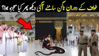 Khana Kaba Main Tawaaf kay Doran Nagin Agaey To Kya Mojza Huwa  Mojza TV Official [upl. by Notsahc]