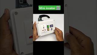 Make two in one inveter  powerbank 🎛🔋🛠 diy shorts [upl. by Dranyam]