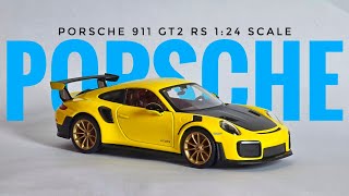 Porsche 911 GT2 RS  124 Scale Model  Maisto  Carmandu Miniature [upl. by Hurwitz472]