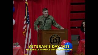 2023 Hicksville Schools Veterans Day Assembly 111023 [upl. by Sacha129]