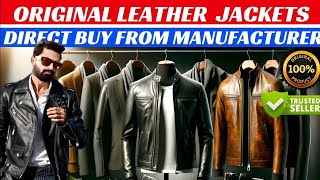 Kanpur leather market leather jacket market Leather point [upl. by Ertnom781]