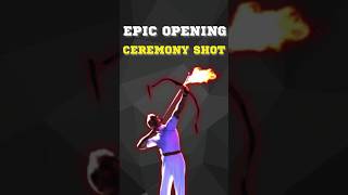 Best Olympic Moment Epic Opening Ceremony Shot  Antonio Rebollos Legendary Flame Ignition [upl. by Haelam704]