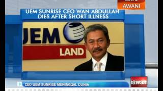 CEO UEM Sunrise meninggal dunia [upl. by Ohcirej102]