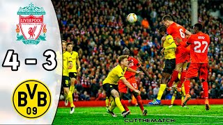 Liverpool vs Borussia Dortmund 4  3  Highlights 2016 [upl. by Haeckel392]