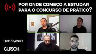 🔴 POR ONDE COMEÇO A ESTUDAR PARA O CONCURSO DE PRÁTICO [upl. by Jauch269]