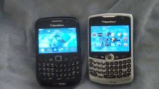 blackberry curve 8530 vs blackberry curve 8330 whats better [upl. by Nigel598]