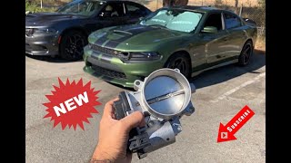 87mm Throttle Body from Modern Muscle Xtreme installed [upl. by Lindo]