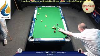 paddy carty vs Ja Whitte Blackball Race to18 [upl. by Leonardo748]