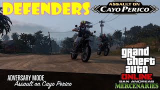 Assault on Cayo Perico  Defenders  San Andreas Mercenaries UpdateDLC  GTA Online [upl. by Ervine]