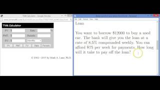 Using a TVM Calculator [upl. by Heron668]