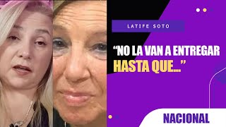 Nueva REVELACIÓN de LATIFE SOTO sobre ADULTA MAYOR DESAPARECIDA [upl. by Enneite]