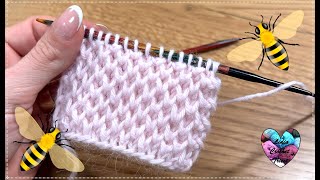 TUTO UN RENDU VRAIMENT SUBLIME TELLEMENT SIMPLE À FAIRE 4 RANGS DE RÉPÉTITION lidiacrochettricot [upl. by Esila]