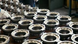 Production of bearings in ZVL SLOVAKIA [upl. by Ydarg]