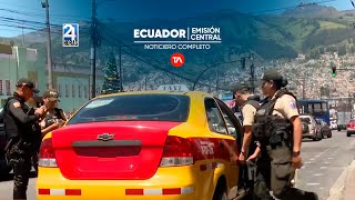 Noticiero de Ecuador Emisión Central 30012024 [upl. by Oizirbaf]