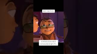 BEE MOVIE  Unnecessary Censorship Part 1 funny parody animation disney movie jokes animation [upl. by Xavler294]