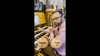 TUBA or TROMBA Tune  Winchester Cathedral Organ shorts [upl. by Hennie127]