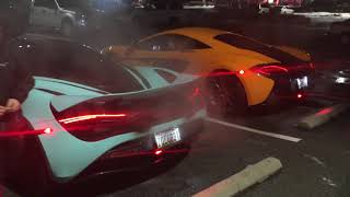 Cyrus amp Christina Dobre 2018 McLaren 720S and 2019 570S Cold Start First Day Owning McLaren [upl. by Eustatius]