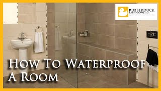 How To Tank a room before making a Wetroom [upl. by Runstadler495]