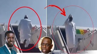 URGENT🚨 Aéroport Léopold Sédar Senghor  Macky Sall a quitté le Sénégal pour [upl. by Nnayram463]