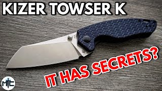 Kizer Towser K Folding Knife  Overview and Review [upl. by Falconer]