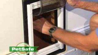 PetSafe Wall Entry Door Installation [upl. by Eaneg]