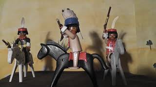 PLAYMOBIL WESTERN FILM  LEDERSTRUMPF  STOP MOTION [upl. by Aicirtan]