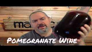 How to Make Pomegranate Wine [upl. by Sirraj227]