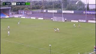 SAUCY CATHAL MCCABE GOAL FOR COLMCILLE IN THE 2024 LONGFORD SENIOR FOOTBALL CHAMPIONSHIP GAA IRELAND [upl. by Yxel]