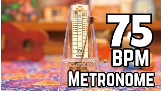 メトロノーム練習用テンポ75  metronome 75bpm [upl. by Eltrym]