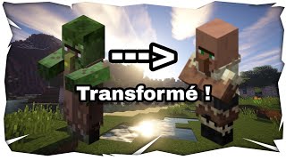 JAI TRANSFORMÉ UN VILLAGEOIS ZOMBIE EN VILLAGEOIS   SURVIE 111 ÉPISODE 10  MINECRAFT PE [upl. by Inerney]