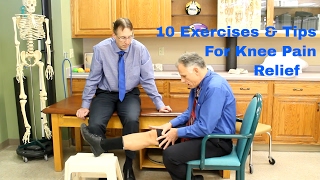 10 Exercises amp Tips for Knee Pain Relief by Physical Therapy [upl. by Cathleen355]