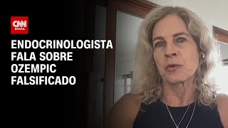 Endocrinologista fala sobre Ozempic falsificado  AGORA CNN [upl. by Christiana946]