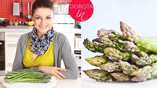 Szparagi 🌱 właściwości walory i witaminy  Dorota Kamińska [upl. by Randolf]