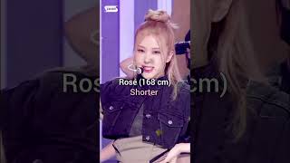 Am I taller or shorter than blackpink blackpink kpop edit subscribe shorts [upl. by Jak144]