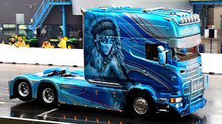 SPECIAL PAINT SHOWTRUCKS  Truckstar Festival 2022 [upl. by Krystin541]