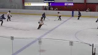 NEPEAN RINGETTE TOURNAMENT  U14B  Ottawa Ice Bohemier vs GCRA Dallaire  20241116 [upl. by Darsie]