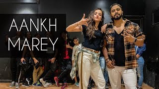 AANKH MAREY  SIMMBA  Tejas Dhoke Choreography  Dancefit Live [upl. by Merow]