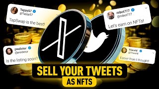 Earn on your Tweets How to Turn Tweets into NFTs and Make Money Check that [upl. by Ennayhs]