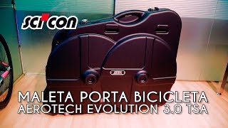 Maleta portabicicletas Scicon AeroTech Evolution 30 [upl. by Blinnie715]