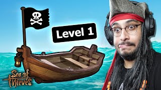 MY FIRST DAY AS A PIRATE SEA OF THIEVES 1  RAWKNEE [upl. by Gereron]