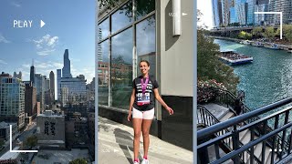 Running the CHICAGO MARATHON tasty food and exploring the city [upl. by Vic969]