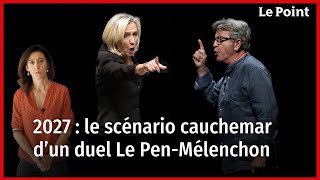 Présidentielle 2027  le scénario cauchemar d’un duel Le PenMélenchon [upl. by Haem170]