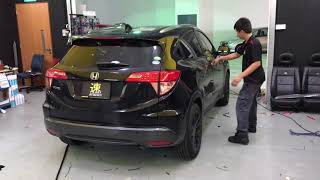 Honda Vezel Black Auto Tailgate [upl. by Stretch]