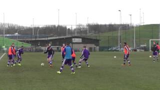 U17 Anderlecht Warmingup RSCA Academy Neerpede Part 2 [upl. by Lessig240]