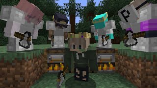 Minecraft Speedrunner VS 4 Hunters REMATCH [upl. by Harley]