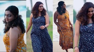 Aswathy Sreekanth  malayalam serial actress  mallu hot actress  serial hot actress  tv serial [upl. by Yasmin]