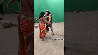 Behind the ActionLord Hanuman vs Lankesh Ravanan 💪🏻🔥Ramayanam BTSSun TVMonSat 630 PM [upl. by Enytnoel415]