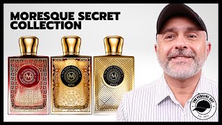 Top 6 Moresque SECRET COLLECTION FRAGRANCES  Soul Batik Royal Seta Scarlet Rouge Alma Pure [upl. by Nodle]