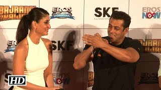 Salman Khans Funniest Replies at Bajrangi Bhaijaan TRAILER LAUNCH [upl. by Sairtemed]