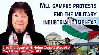 Webcast Will Campus Protests End the Military Industrial Complex [upl. by Asilat704]